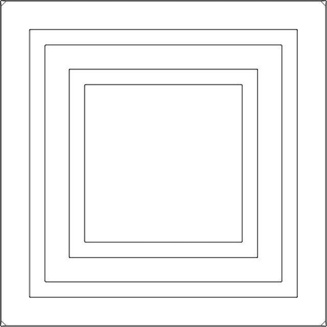 Mod Square Ceiling Tile (2x2)