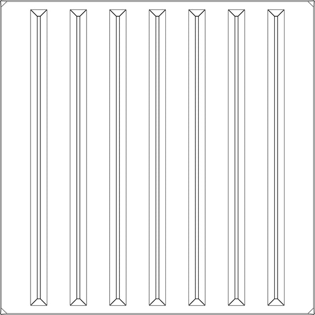 Parallel Ceiling Tile (2x2)