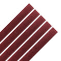 Cast and Bevel - Smooth Strips (25-Pack) Merlot